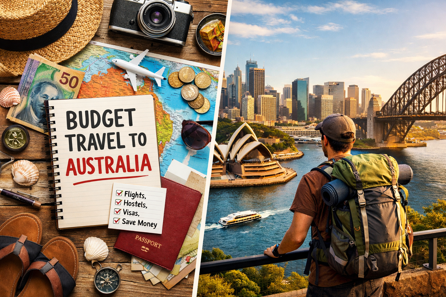 Low-Budget Travel to Australia: Step-by-Step Instructions for First-Time Travelers